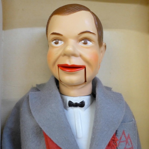 615 - A vintage Palitoy Archie Andrews ventriloquist dummy doll, boxed