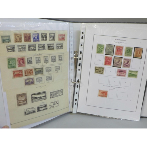 677 - Stamps:- Newfoundland stamps, postal history and postal stationery