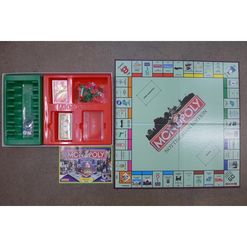 745 - A Monopoly set, Nottingham edition, unused