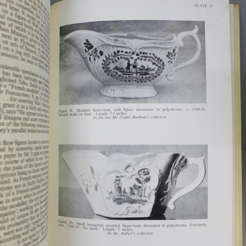 763 - Two volumes - Cookworthy's Plymouth and Bristol Porcelain and Champion's Bristol Porcelain - McKenna