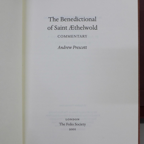 766 - The Benedictional of Saint Aethelwold, published by Folio Society