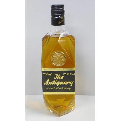 793 - One bottle of vintage The Antiquary De Luxe Old Scotch Whisky