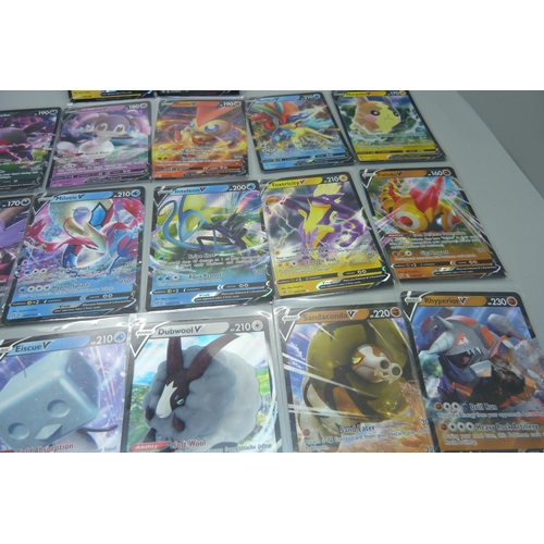 837 - 20V Pokemon cards