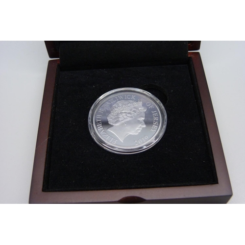 847 - A £5 silver coin, 50th Anniversary of the Moon Landing