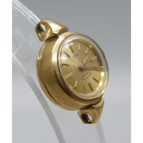 950 - A lady's 9ct gold Tudor Princess wristwatch 'Rotor Self-Winding'