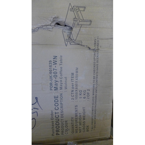 1558 - A large mixed lot of flat packed furniture parts, boxed, unchecked * this lot is subject to VAT