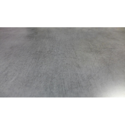 1542 - A stone grey concrete effect coffee table