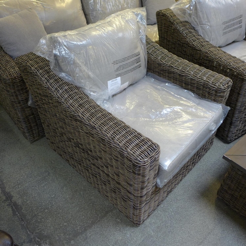 1548 - Ove Decors Denver 4 piece Woven Deep Seating Set, Original RRP - £1499.99 + VAT (4168-21) *This lot ... 