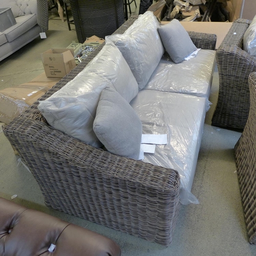 1548 - Ove Decors Denver 4 piece Woven Deep Seating Set, Original RRP - £1499.99 + VAT (4168-21) *This lot ... 