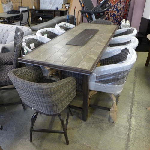 1567 - Agio Edison 9 piece High Fire dining Set, Original RRP - £2416.65 + VAT (4168-4) *This lot is subjec... 
