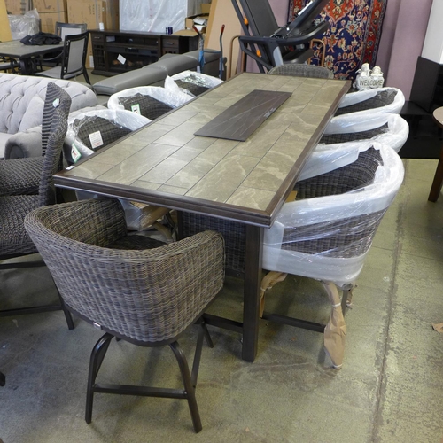 1569 - Agio Edison 9 piece High Fire dining Set, Original RRP - £2416.65 + VAT (4168-6) *This lot is subjec... 