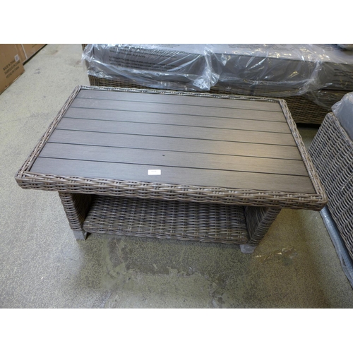 1570 - Richmond 3 piece (Cast Slate) Patio Set Pacific Casual , Original RRP - £1249.91 + VAT (4168-26) *Th... 