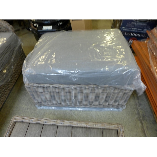 1570 - Richmond 3 piece (Cast Slate) Patio Set Pacific Casual , Original RRP - £1249.91 + VAT (4168-26) *Th... 