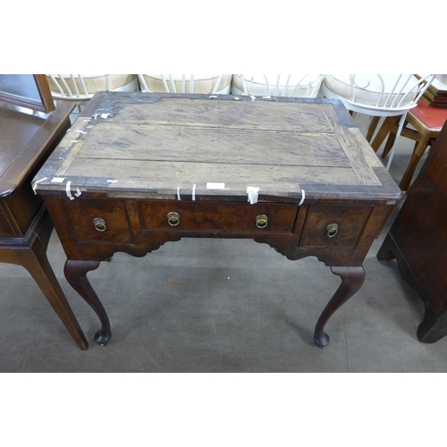 178A - A Queen Anne walnut lowboy