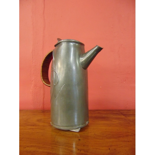 322 - An Arts and Crafts Liberty & Co. pewter coffee pot, designed by Archibald Knox, pattern  no. 0231