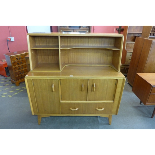 82 - A G-Plan Brandon walnut highboard