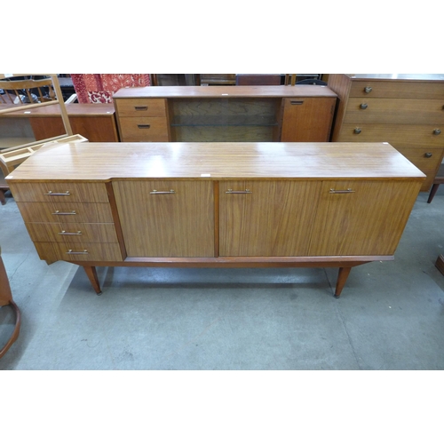 99 - A simulated rosewood sideboard