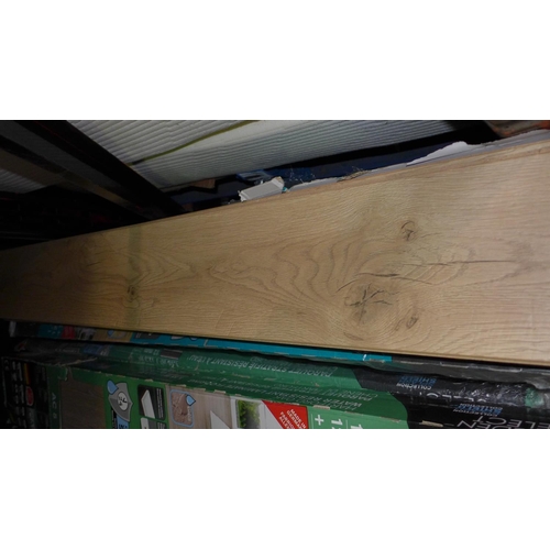 3309 - 2 packs of Laminate Flooring (Light Oak Oslo) (292-249,250) * This lot is subject to VAT