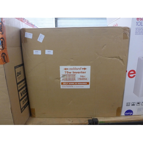 2389 - 27, Rockland 75w inverters