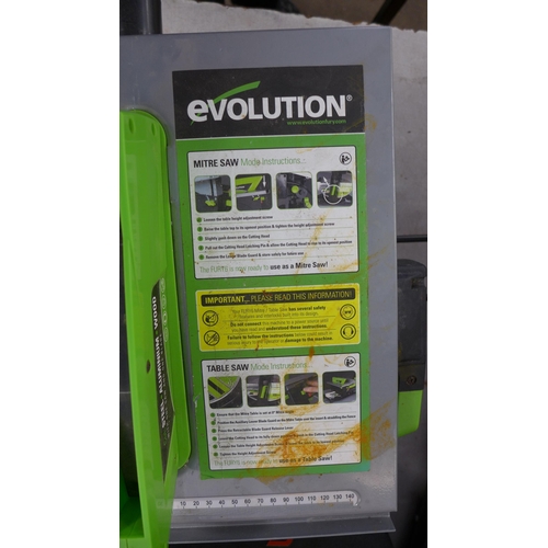 2011 - Evolution chop saw (cuts wood, metal and bricks) - used occasionally