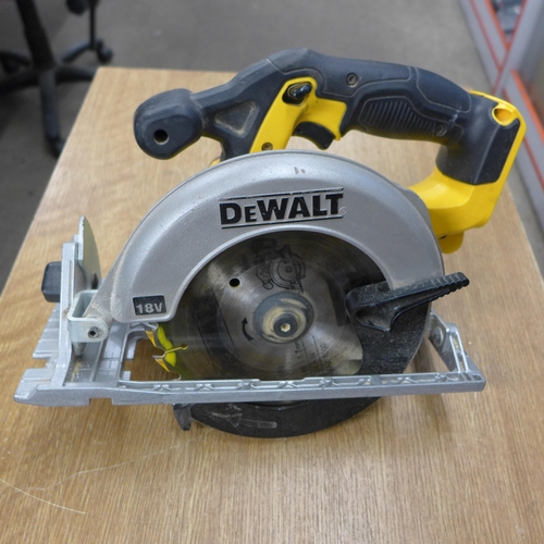 2042 - Dewalt jigsaw, Dewalt drill and a Dewalt chop saw with 3 batteries and charger - cordless tool charg... 