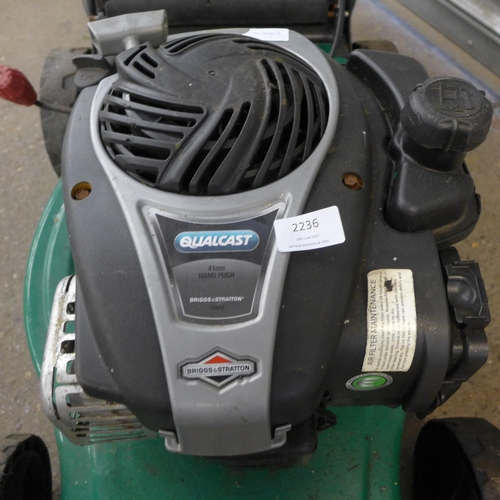 2236 - Qualcast petrol rotary mower