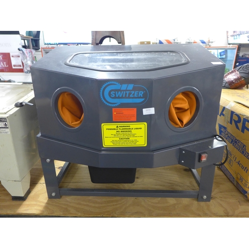 2372 - Switzer Enclosed Parts Washer With Auxiliary Heating System Cleaner Workshop- unused - W