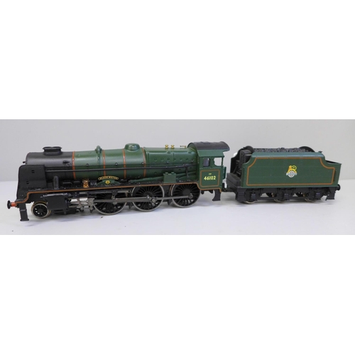 641 - A Bachmann Branch-Line OO gauge locomotive and tender, Rebuilt Scot, boxed