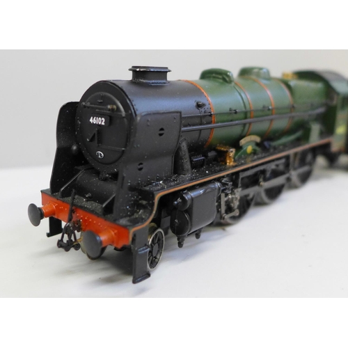 641 - A Bachmann Branch-Line OO gauge locomotive and tender, Rebuilt Scot, boxed