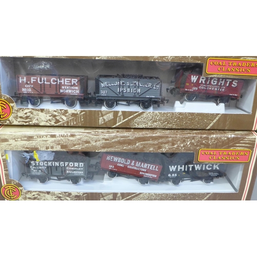 665 - Three Bachmann OO gauge Coal Traders Classics sets, boxed