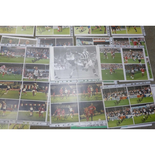 685 - 1990's Derby County FC photographs, 227 in total with 142 signed