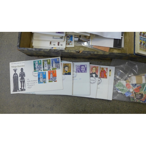 771 - GB stamps and first day covers