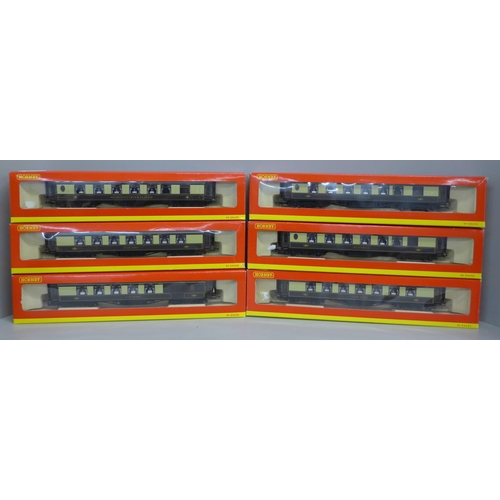 775 - Six Hornby OO gauge restaurant cars, boxed