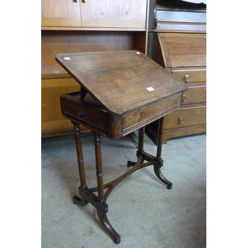 101 - A Regency mahogany adjustable draughtman's table, manner of Gillows of Lancaster