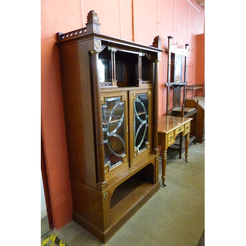 119 - A 19th Century French mahogany side cabinet