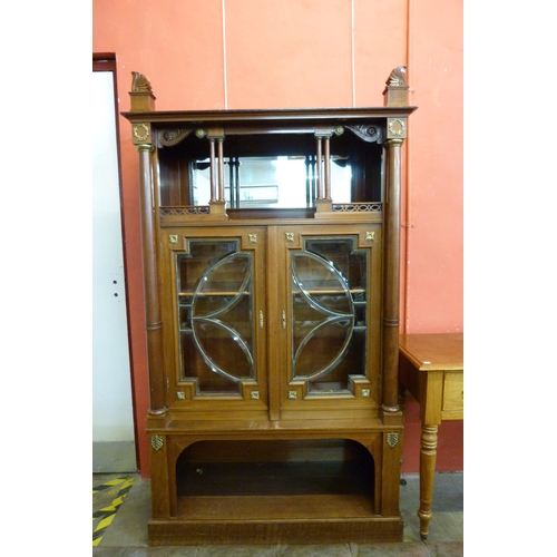 119 - A 19th Century French mahogany side cabinet