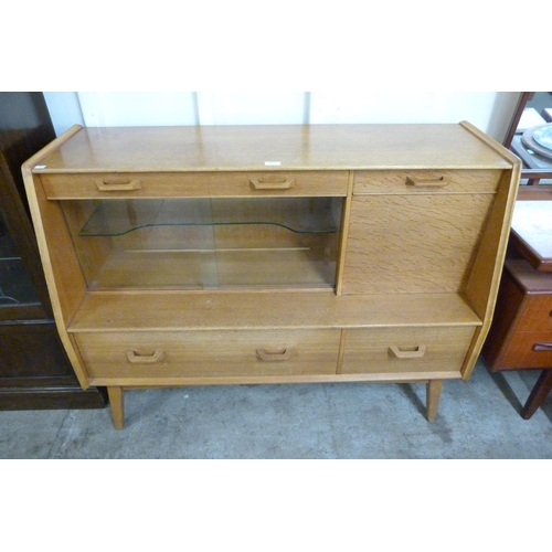 15 - A G-Plan Brandon oak highboard