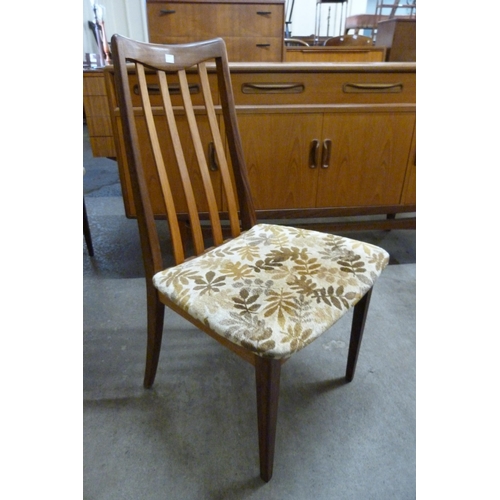 26 - A set of six G-Plan Fresco teak dining chairs