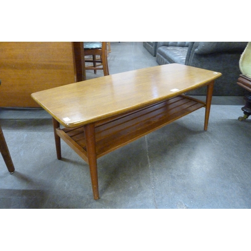 46 - A teak coffee table