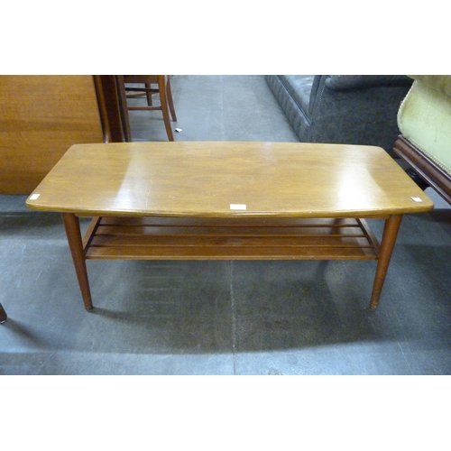 46 - A teak coffee table