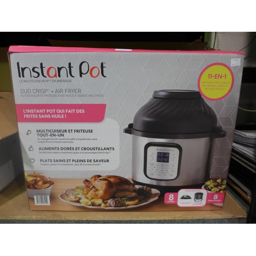 3004 - Instant Pot Duo Crisp  11-in-1 7.6l Air Fryer, original RRP £116.66 + VAT (293-162) * This lot is su... 