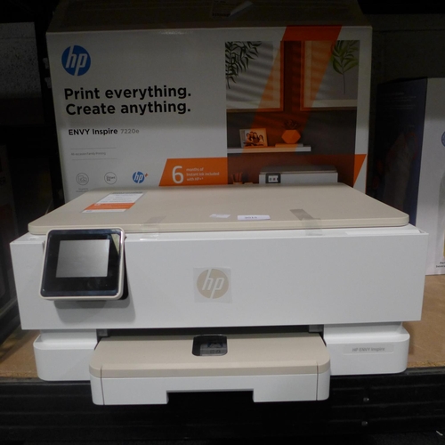 3015 - HP Envy Inspire 7220E AIO Printer, original RRP £99.99 + VAT (293-301) * This lot is subject to VAT