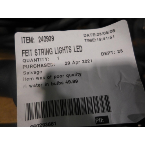 3017 - Feit LED String Lights (48ft) (293-294) * This lot is subject to VAT