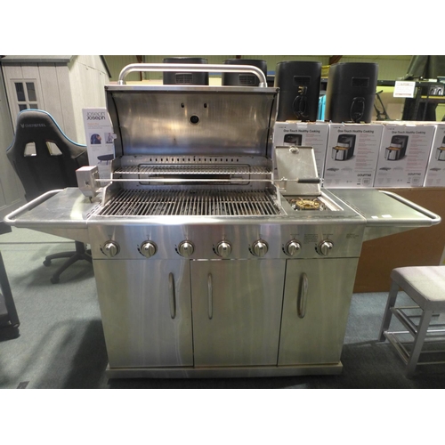 3035 - 7 Burner gas grill with rotisserie