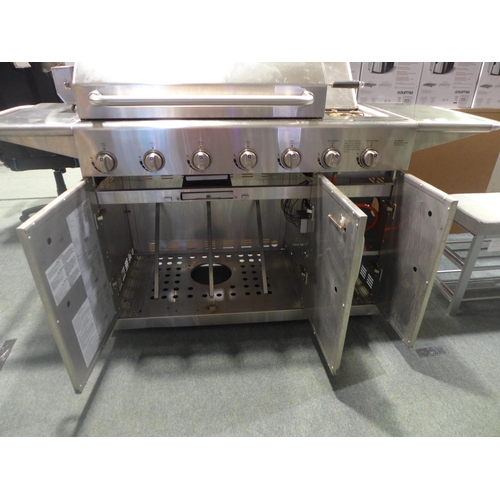 3035 - 7 Burner gas grill with rotisserie