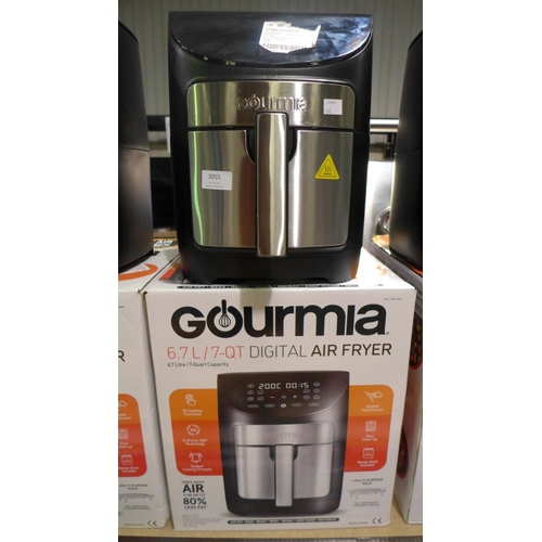 3055 - Gourmia Air Fryer (7QT)     (293-81) * This lot is subject to VAT