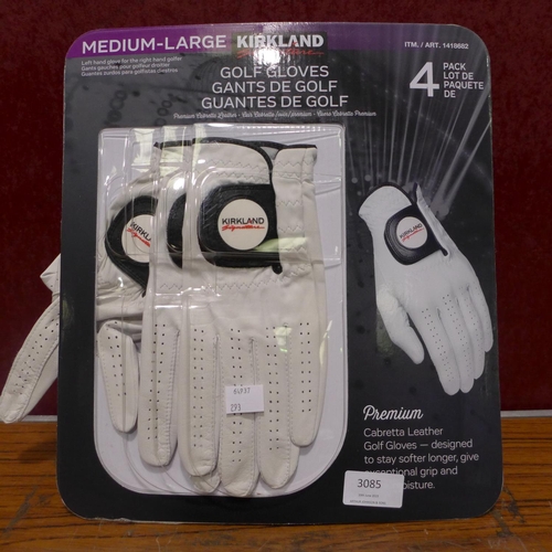 3085 - Ks Golf Glove Pack (293-222) * This lot is subject to VAT