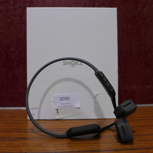 3090 - Shokz Bone Conducting Open Run Headphones (293-213) * This lot is subject to VAT