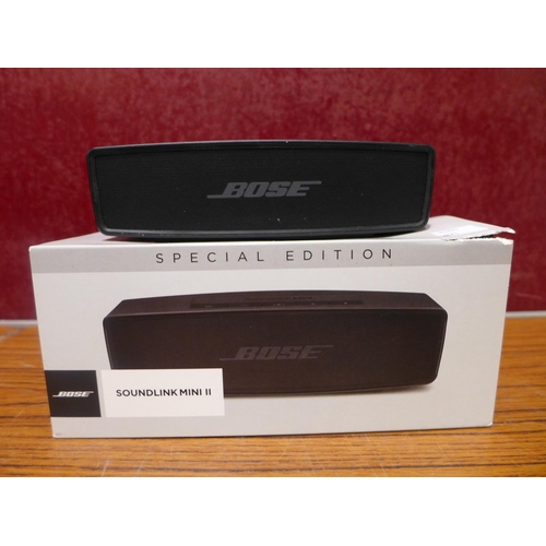 3096 - Bose Soundlink Mini 2 Black Speaker, original RRP £129.99 + VAT (293-158) * This lot is subject to V... 