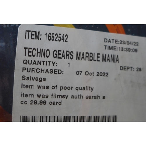 3202 - Ottlite LED Magnifier Desk Lamp & Techno Gears Marble Mania (293-187,193) * This lot is subject to V... 